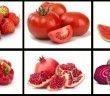 Surtido de Frutas y Verduras de Color Rojo