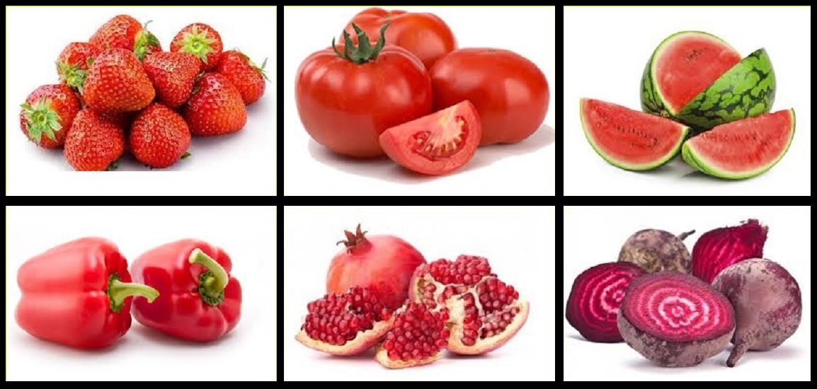 Frutos rojos, color de salud